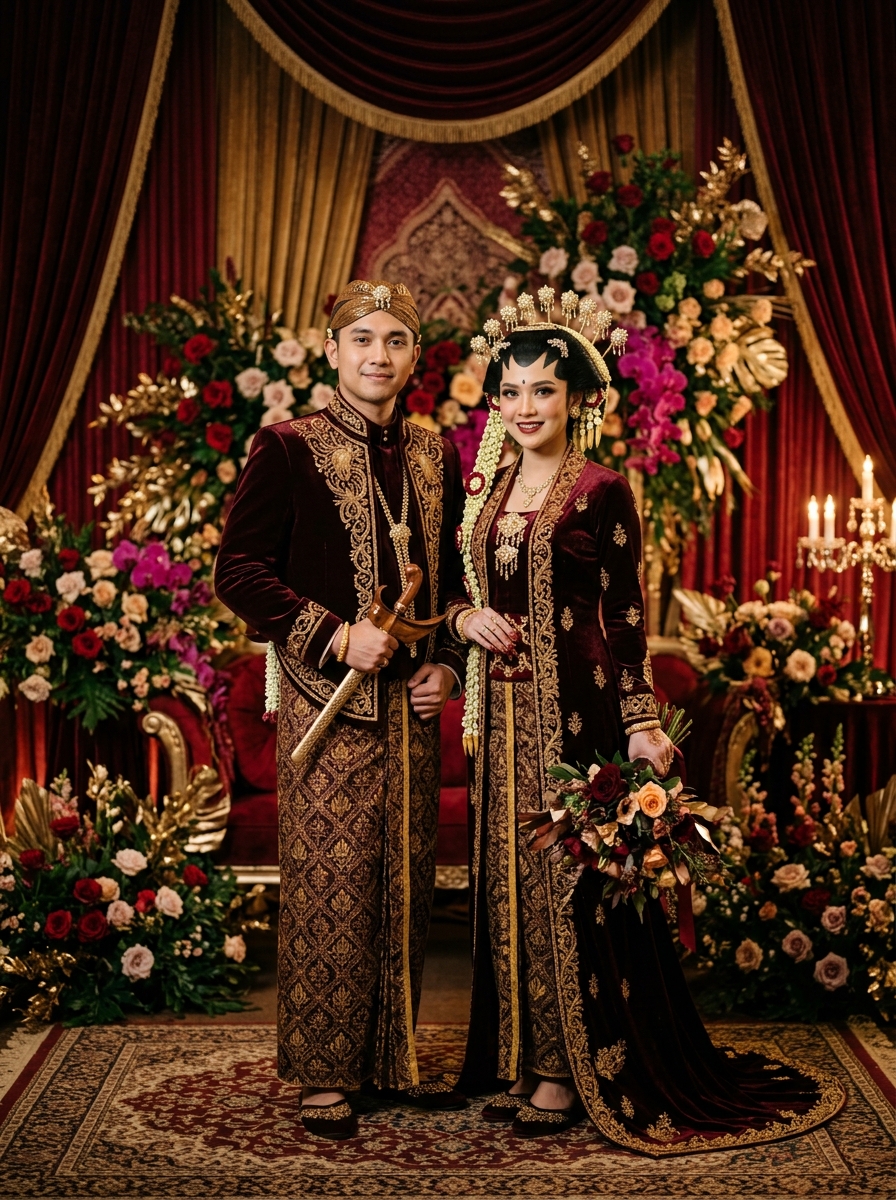 Foto wedding adat Jawa studio Jogja